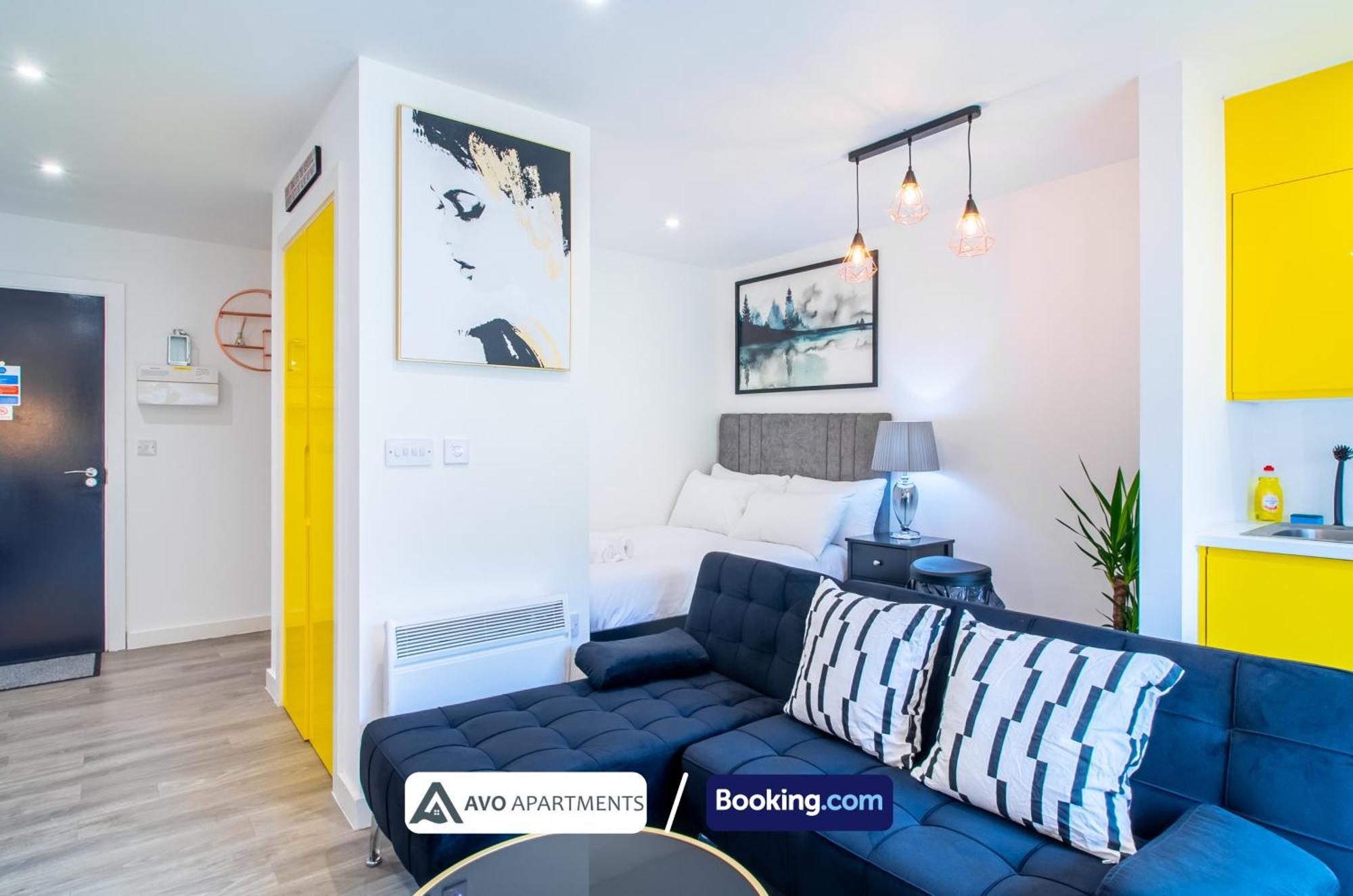 City Center Studio Apartments By Avo Apartments Sheffield Exterior photo