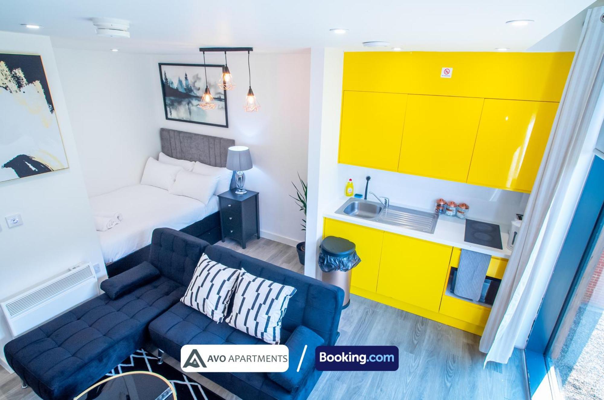 City Center Studio Apartments By Avo Apartments Sheffield Exterior photo